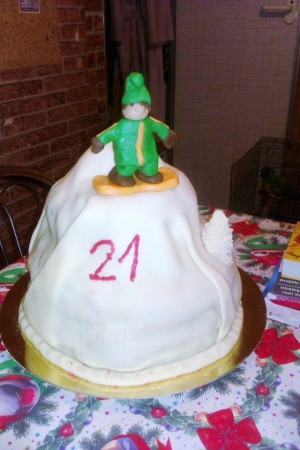 torta Snowboardista